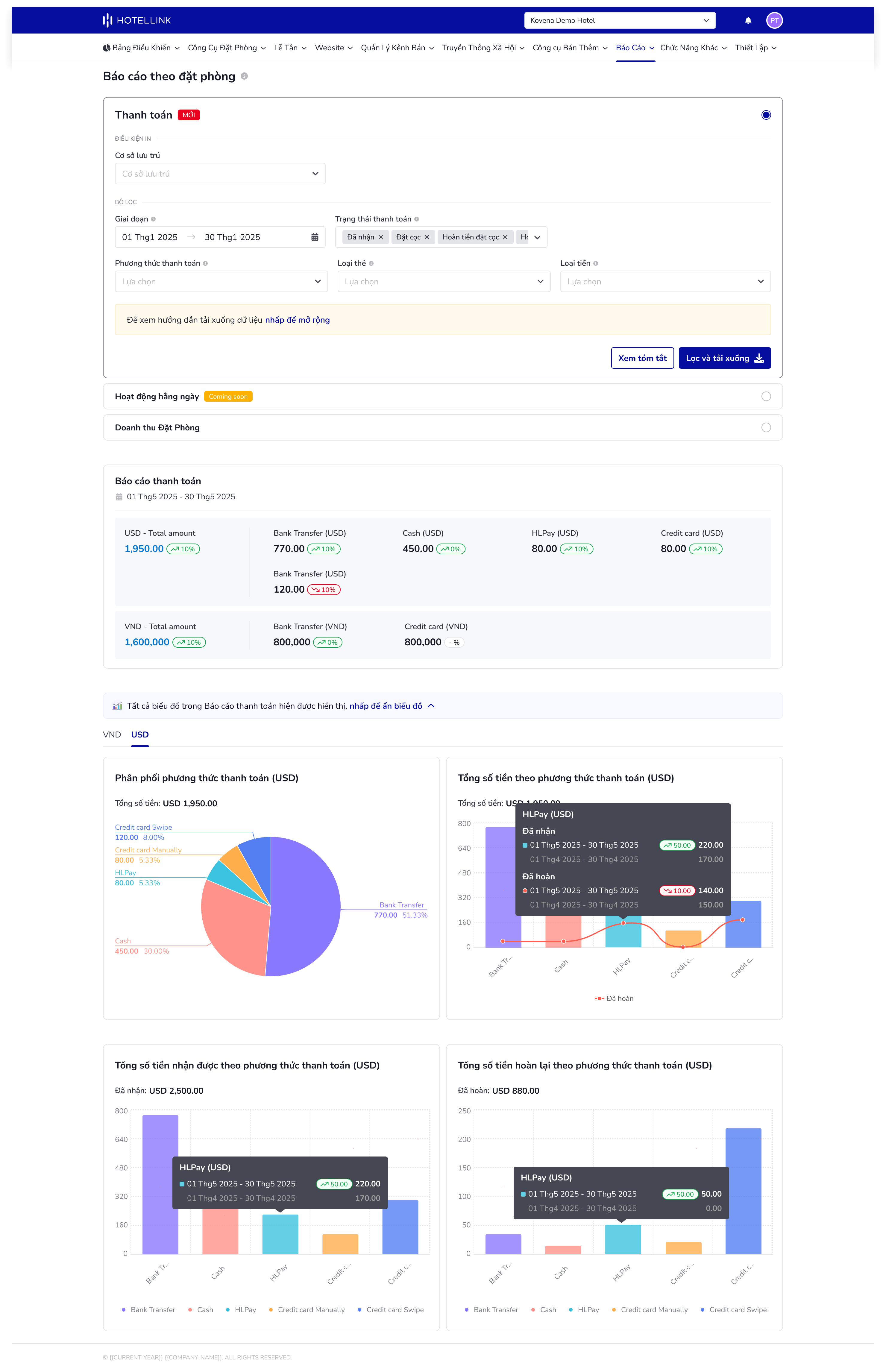 VN Payment Report