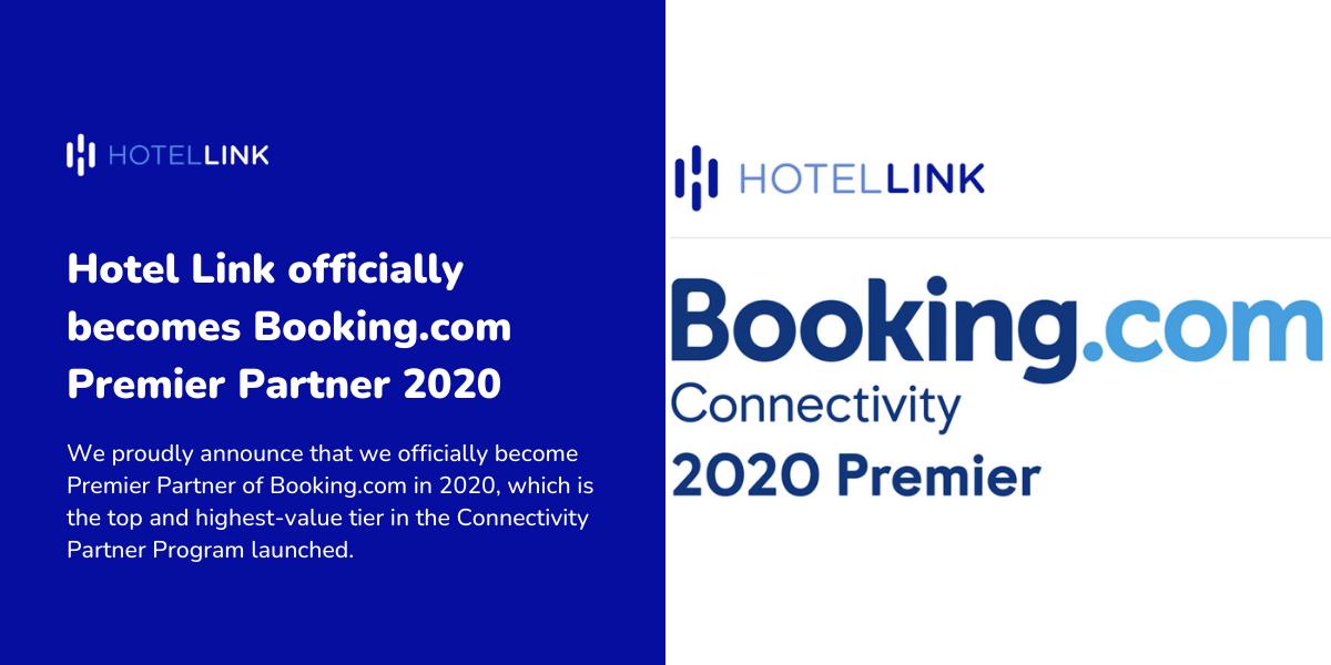hotel link booking.com Premier Partner 2020