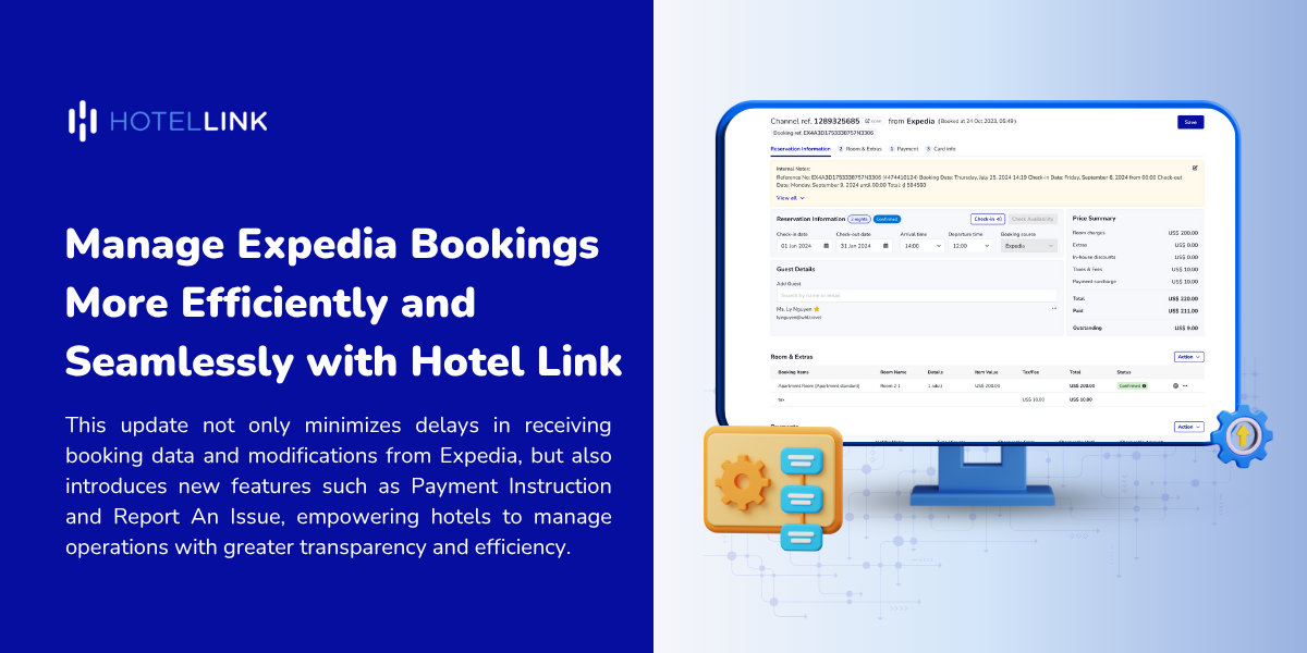 Manage Expedia Bookings More Efficiently and Seamlessly with Hotel Link
