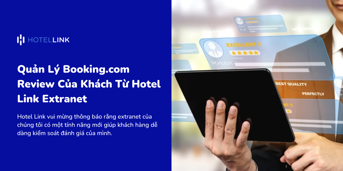 hotel link booking.com review management