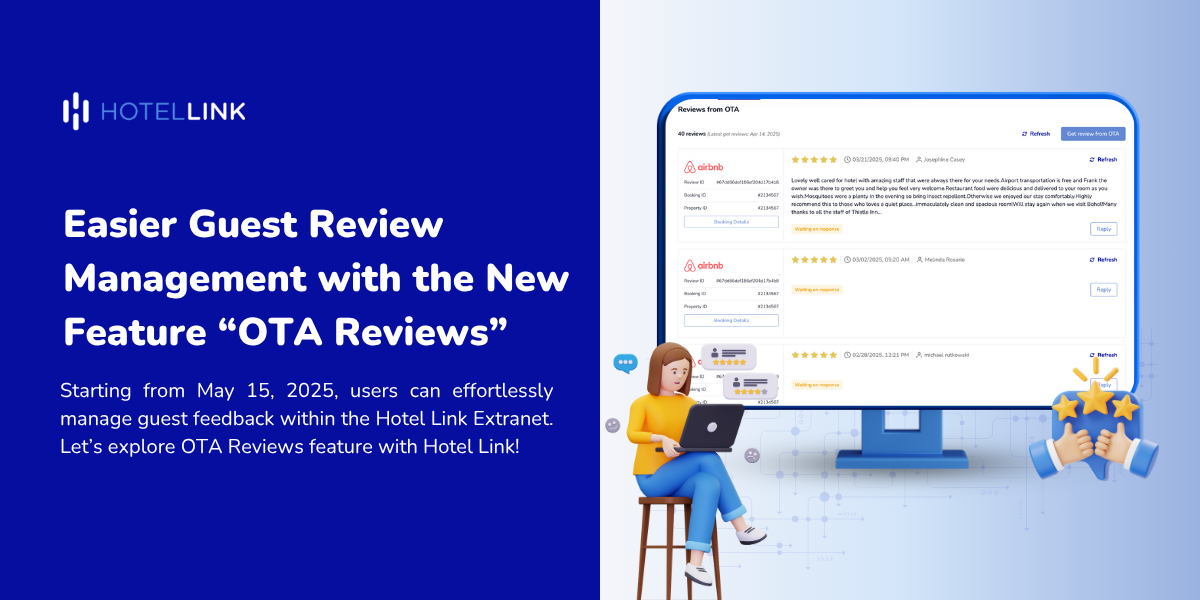 Easier Guest Review Management with the New Feature “OTA Reviews”