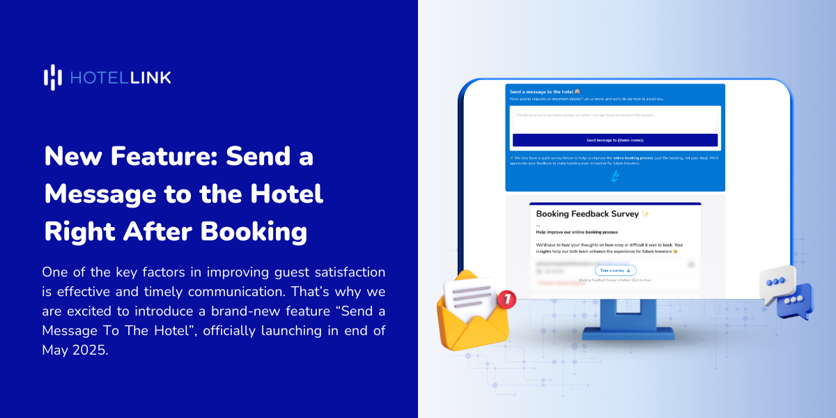 New Feature: Send a Message to the Hotel Right After Booking